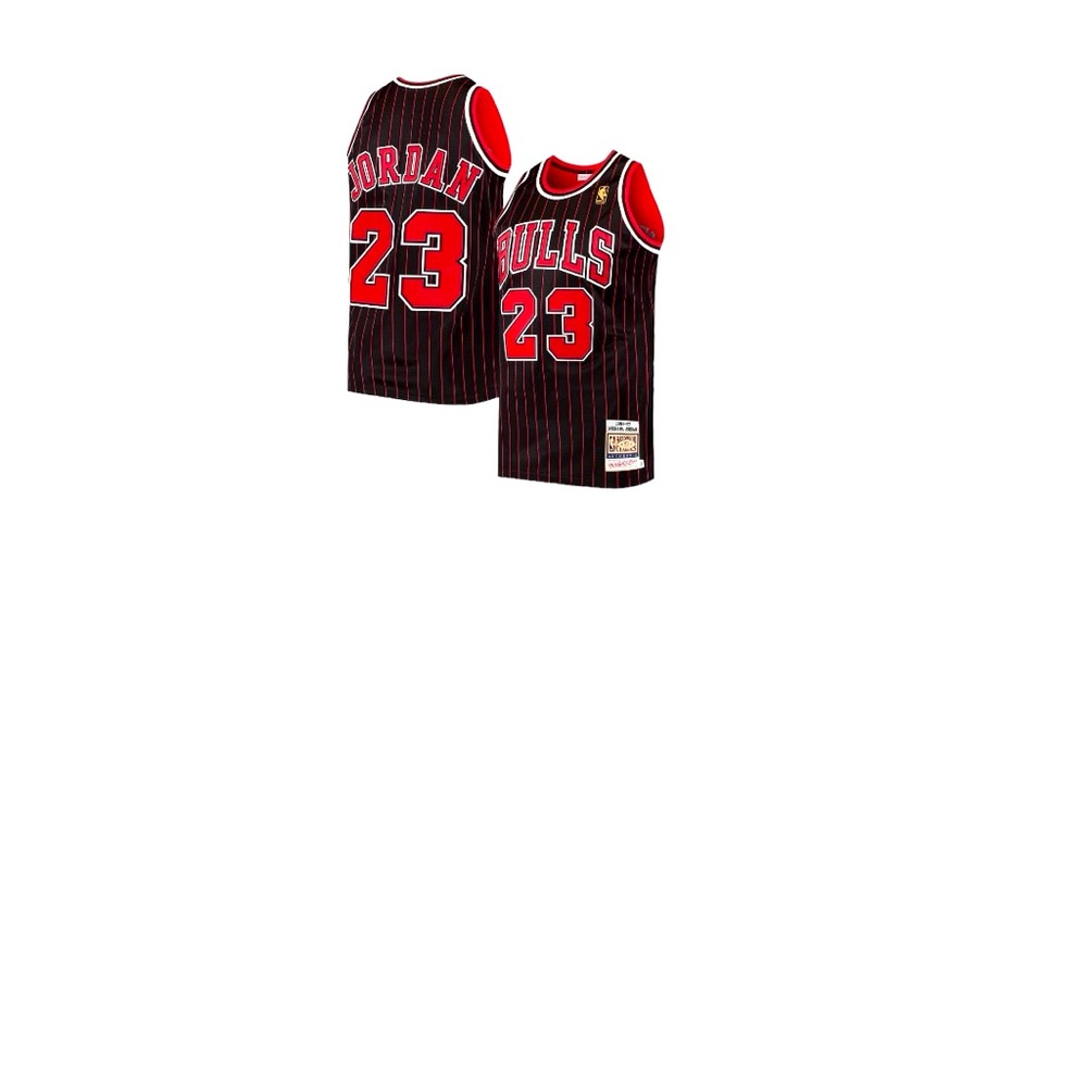 Rare MITCHELL &NESS Michael Jordan Chicago Bulls 1996-97 Throwback Jersey